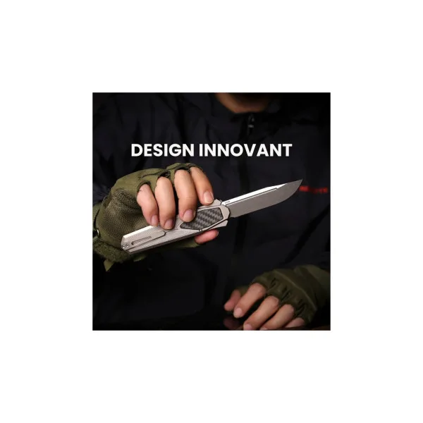 REMETTE KNIVES - ZL103D2 - RT-SWORDFISH - Couteau OTF - 4
