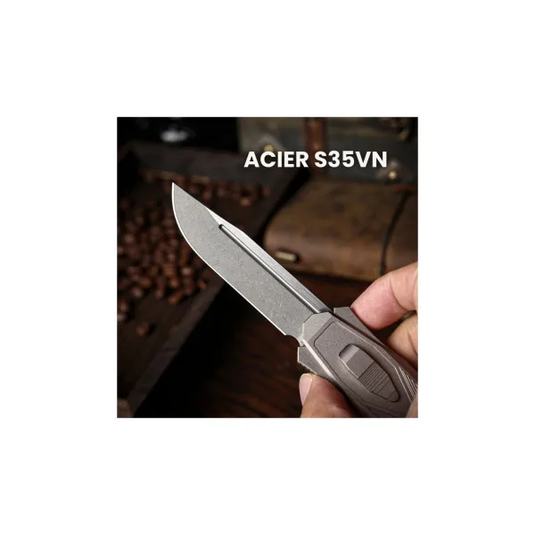 REMETTE KNIVES - ZL103D2 - RT-SWORDFISH - Couteau OTF - 5