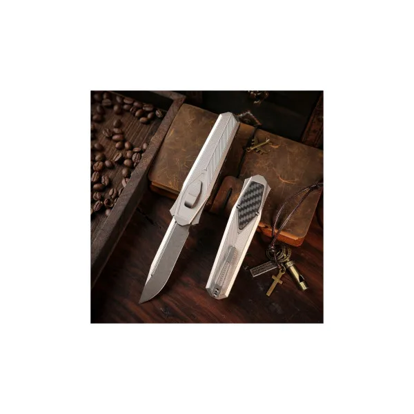 REMETTE KNIVES - ZL103D2 - RT-SWORDFISH - Couteau OTF - 9
