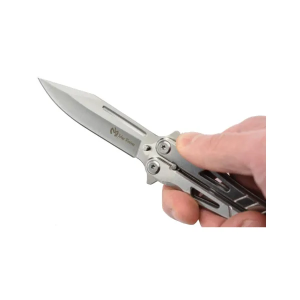 MAXKNIVES - P35S - Couteau papillon en acier inoxydable - 5