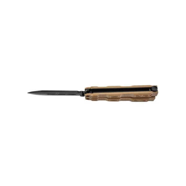 MAXKNIVES - P41M - Couteau papillon marron - 4