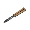 MAXKNIVES - P41M - Couteau papillon marron - 7