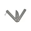 MAXKNIVES - P42 - Couteau papillon en acier stonewash - 4