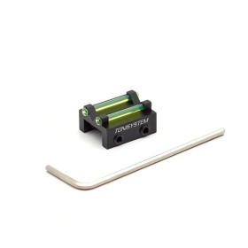 TONI SYSTEM TV8 Visée arrière de chasse Profil C 1,5mm Vert & 8,1mm hauteur  Chez DEVILLE ARMORY. Votre armurerie en ligne.