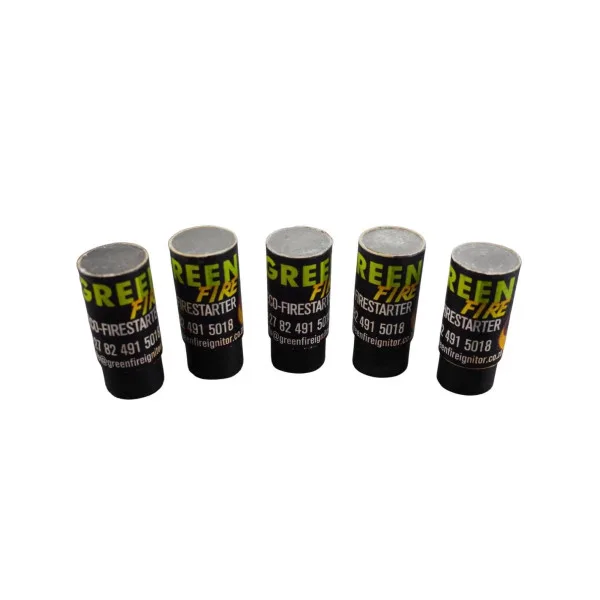 GREEN FIRE - GF01 - Pastilles allume-feu écologiques - lot de 5 x 3 pastilles - 3