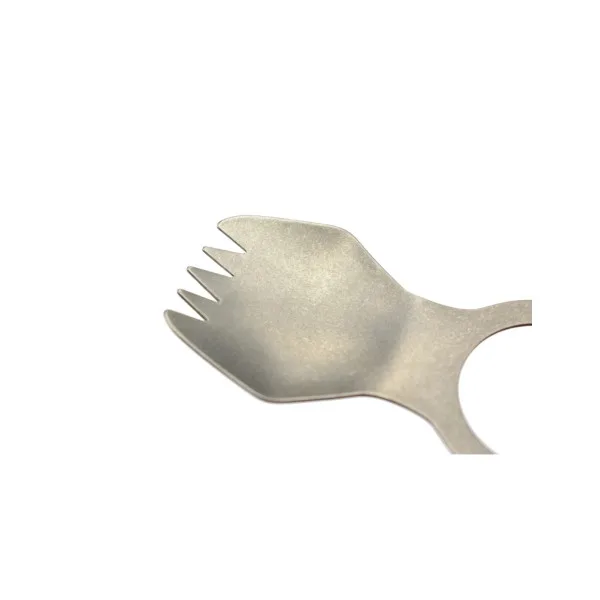 KIZER - T307 - Spork outil avec couverts de camping en titane - 5