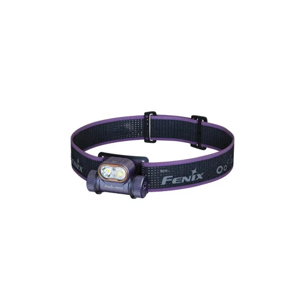 FENIX - HM55R Violet - Lampe frontale ultra légère - 1200 LUMENS