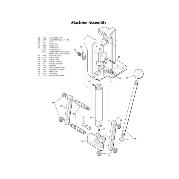 Dillon 13670 Primer Cam Punch for XL650