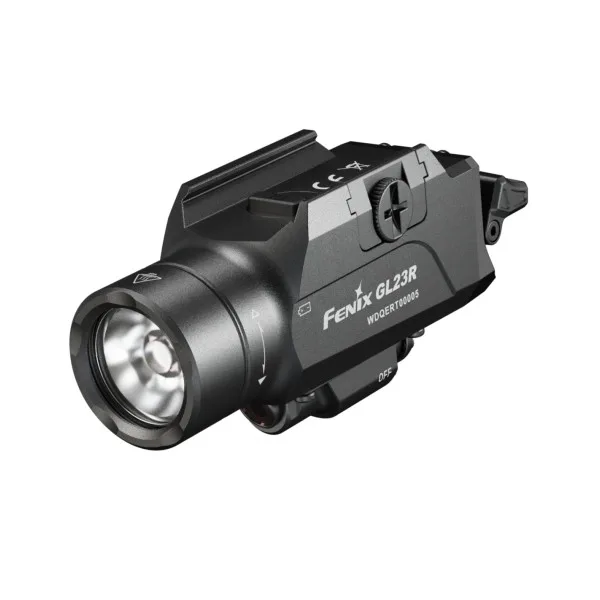 FENIX - GL23R - Lampe pour arme rechargeable - Laser vert - 1200 LUMENS - 7