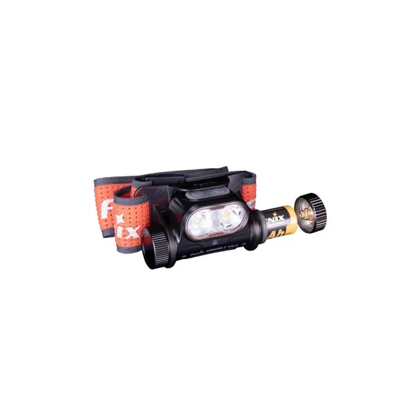 FENIX - HM65RT V2.0 DARK PURPLE - Lampe Frontale Rechargeable - 1600 LUMENS - 2