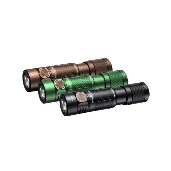 FENIX - E05R VERT - Mini lampe de poche porte-clés rechargeable - 400 LUMENS