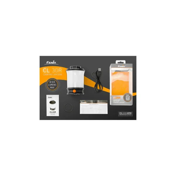 FENIX - CL30R - Noir - Lampe de camping - 650 LUMENS - 6