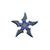 MAXKNIVES - NS135 - Ninja Shuriken 5 branches acier 420 couleur titane