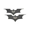MAXKNIVES - NS139 - Paire de Ninja Shuriken Batman 2 branches acier 420 noir