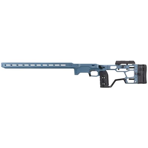 Châssis MDT ACC Elite System Remington 700 SA gaucher — Bleu titane