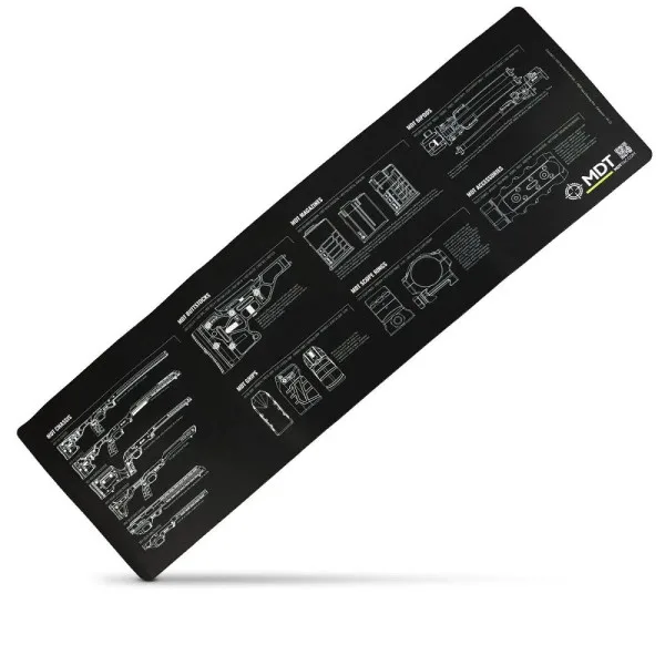 TAPID DE TABLE MDT Mat — Noir