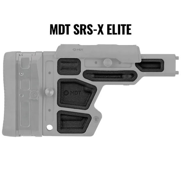 AMORTISSEURS DE CROSSE MDT SRS-X Elite Black — Noir