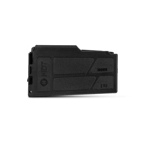 Chargeur MDT POLYMERE LA CIP 300 WM 3 Round Noir