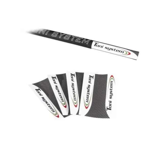 TONI SYSTEM ADESERB Short Adhesive Protection in PVC for Magazine Tube Extension (4 pcs)