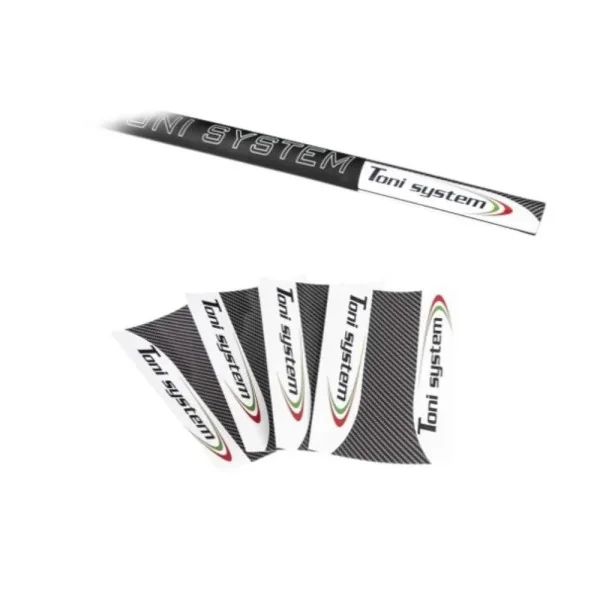 TONI SYSTEM ADESERB Short Adhesive Protection in PVC for Magazine Tube Extension (4 pcs)