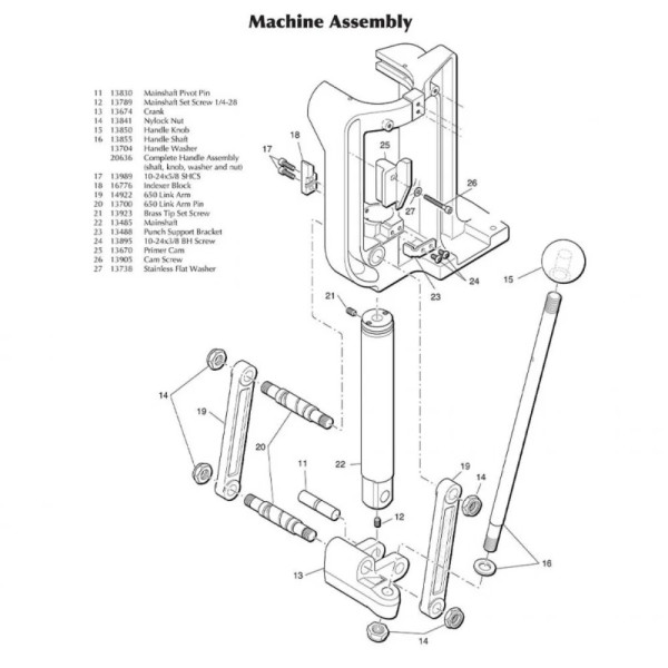 Dillon 13738 Rondelle de tige No10 pour RL1100  Chez DEVILLE ARMORY. Votre armurerie en ligne.