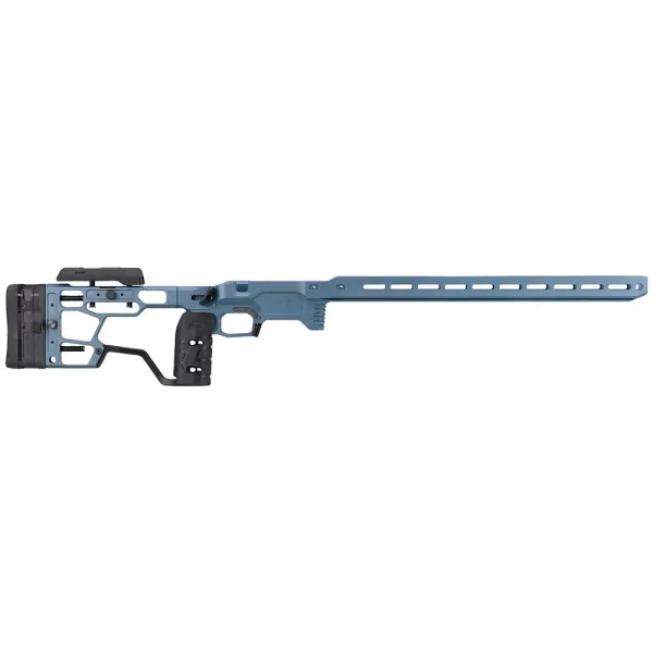Châssis MDT ACC ELIT SYSTEM Tikka T3x SA droitier Bleu titane