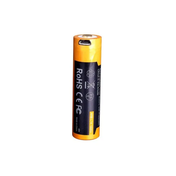 ACCU RECHARGEABLE 18650 3,6V 2600 MAH MICRO USB