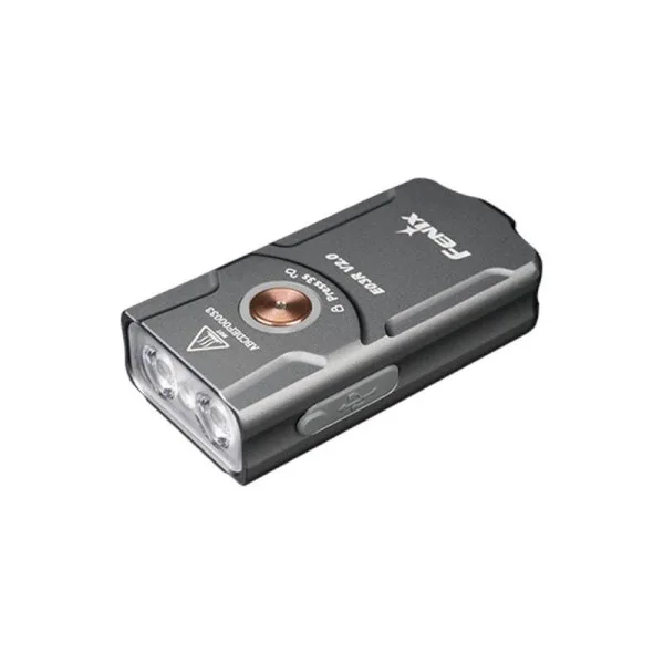 TORCHE PORTE-CLES FENIX LED GRIS TITANE 500 LUMENS