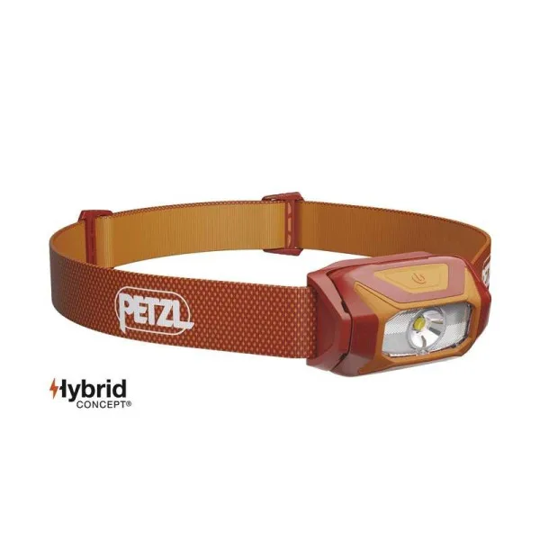 LAMPE FRONTALE PETZL "TIKKINA" ROUGE