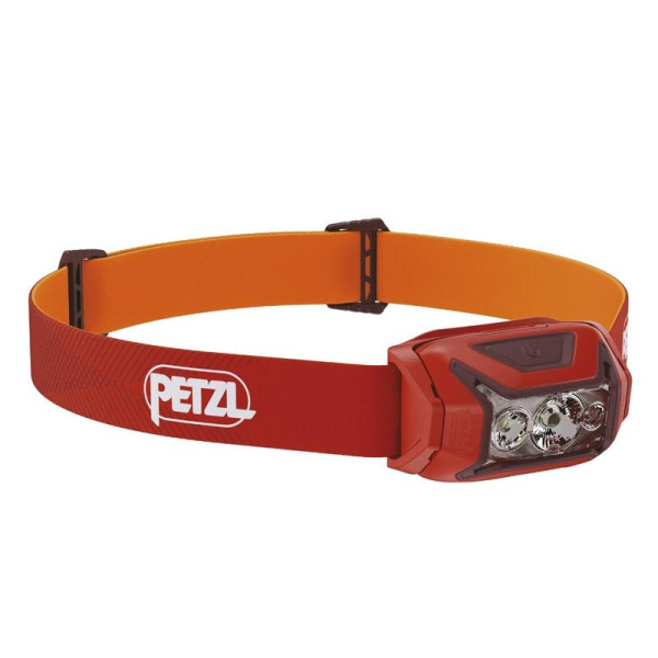 LAMPE FRONTALE PETZL "ACTIK" ROUGE