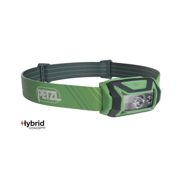 LAMPE FRONTALE PETZL "TIKKA CORE" VERT