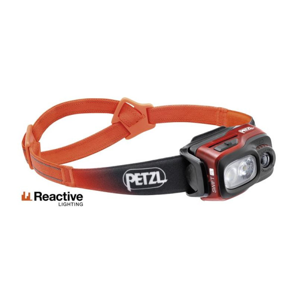 LAMPE FRONTALE PETZL "SWIFT RL" ORANGE