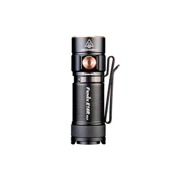 TORCHE PORTE-CLES FENIX LED NOIRE 1200 LUMENS