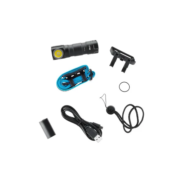 LAMPE FRONTALE WALTHER HLC1R RECHARGEABLE 500 LUMENS