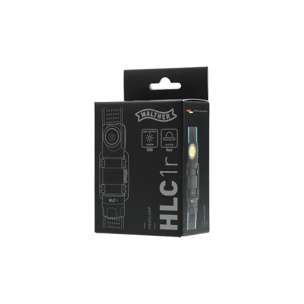LAMPE FRONTALE WALTHER HLC1R RECHARGEABLE 500 LUMENS