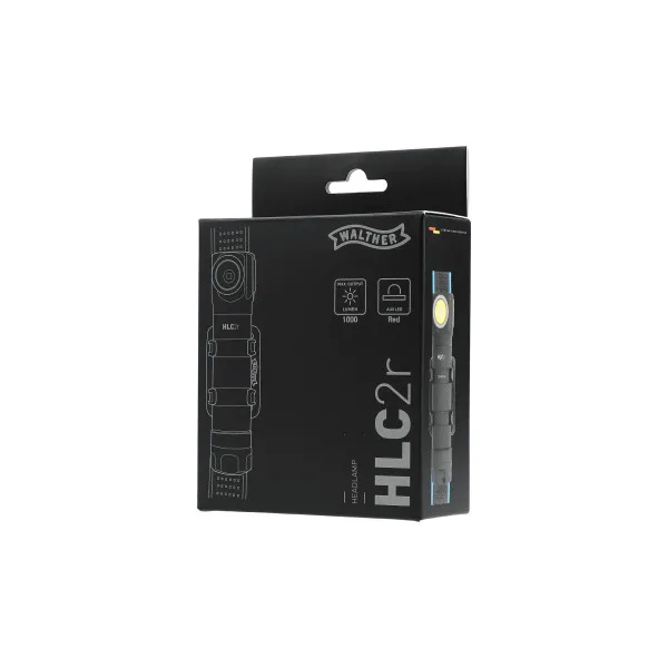 LAMPE FRONTALE WALTHER HLC2R RECHARGEABLE 1000 LUMENS