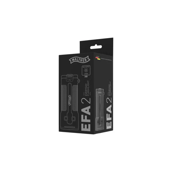 LAMPE WALTHER EFA2 - EVERYDAY FLASHLIGHT A2 - 300 LUMENS