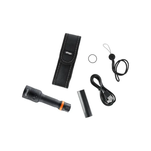 LAMPE RECHARGEABLE WALTHER HFC1R - HUNTING FLASHLIGHT C1 - 1000 LUMENS