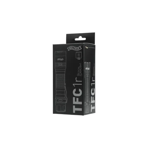 LAMPE TACTIQUE WALTHER TFC1 RECHARGEABLE 1500 LUMENS