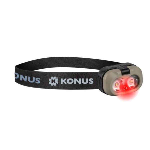 LAMPE FRONTALE KONUS KONUSFLASH-8 RECHARGEABLE 450 LUMENS