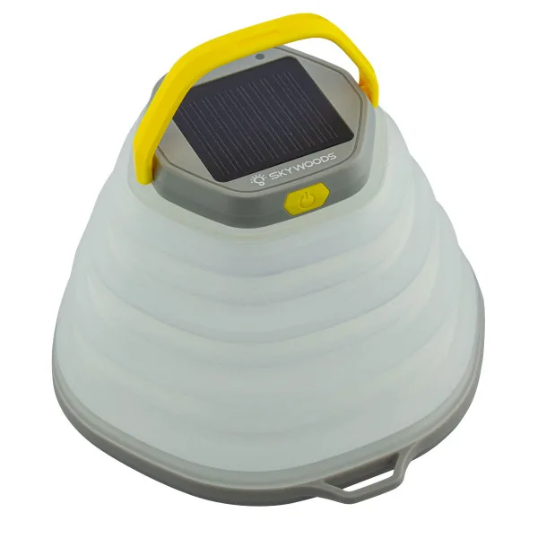 Lampe camping rétractable solaire SKYWOODS 350 Lumens