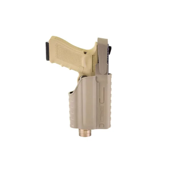 Holster rigide G17 réplique et lampe