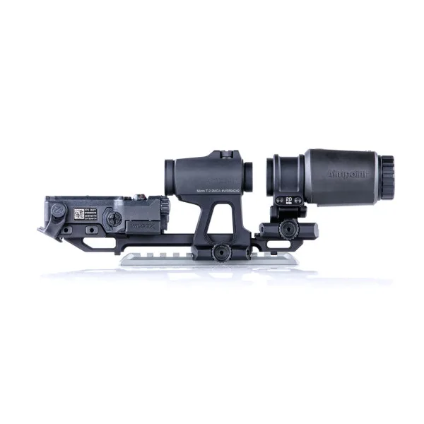 Scalarworks Extension Bar Kick/09 Picatinny combo (laser + magnifier)