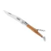 LAGUIOLE G.DAVID 2P NOYER MITRES INOX MAT 12CM