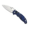 COUTEAU SPYDERCO MANIX 2 BLEU TRANSLUCIDE