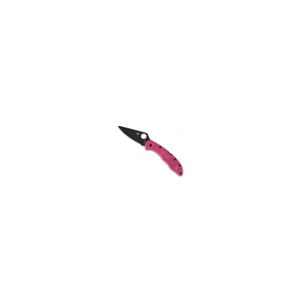 COUTEAU SPYDERCO DELICA 4 ROSE LAME NOIRE