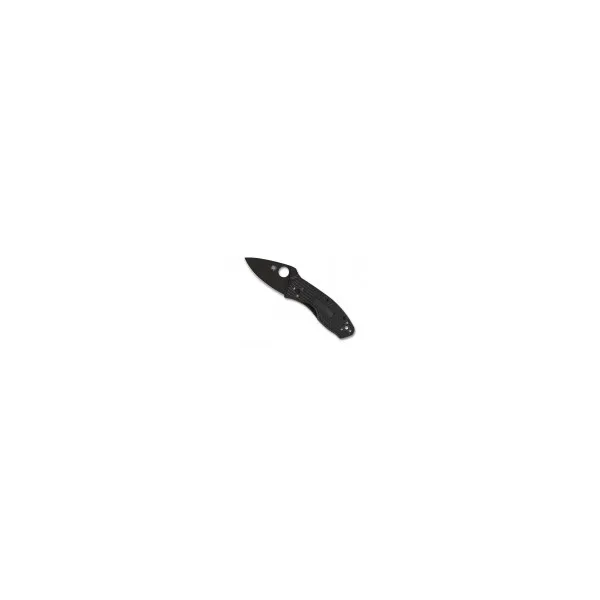 COUTEAU SPYDERCO AMBITIOUS NOIR LAME NOIRE