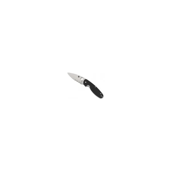 COUTEAU SPYDERCO EMPHASIS SEMI-DENTEE