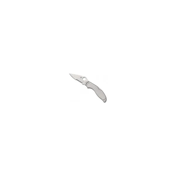 COUTEAU SPYDERCO UPTERN SEMI-DENTEE