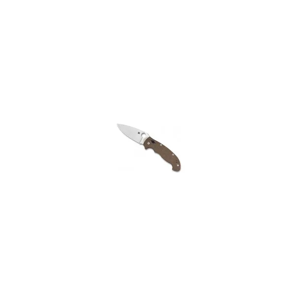 COUTEAU SPYDERCO MANIX 2 XL MICARTA BRUN CRU-WEAR